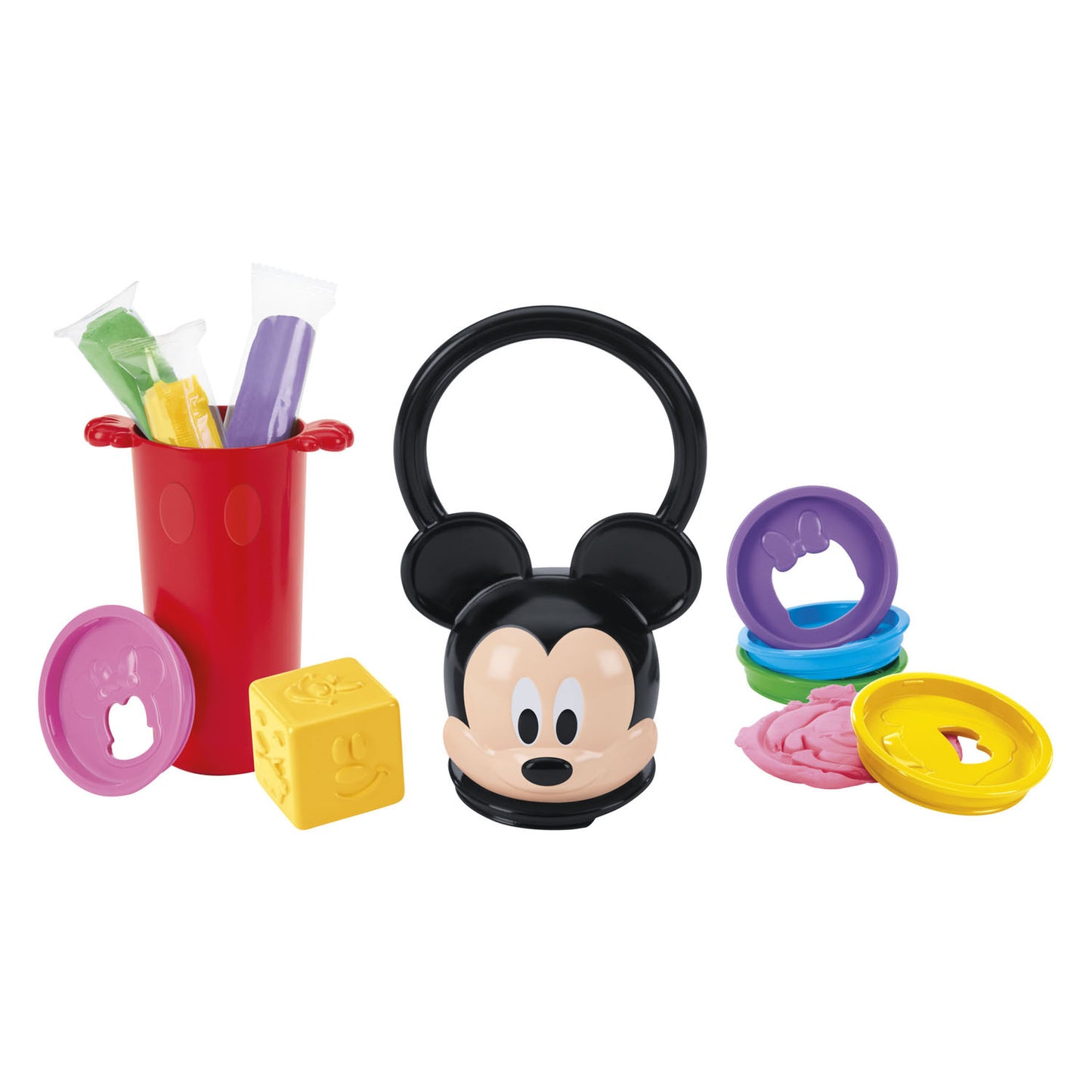 Play-Doh disney junior stapelbaar kleiset - 4 kleuren klei