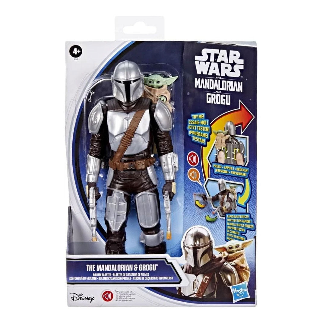 Star Wars the mandalorian en grogu bounty blaster speelfiguur