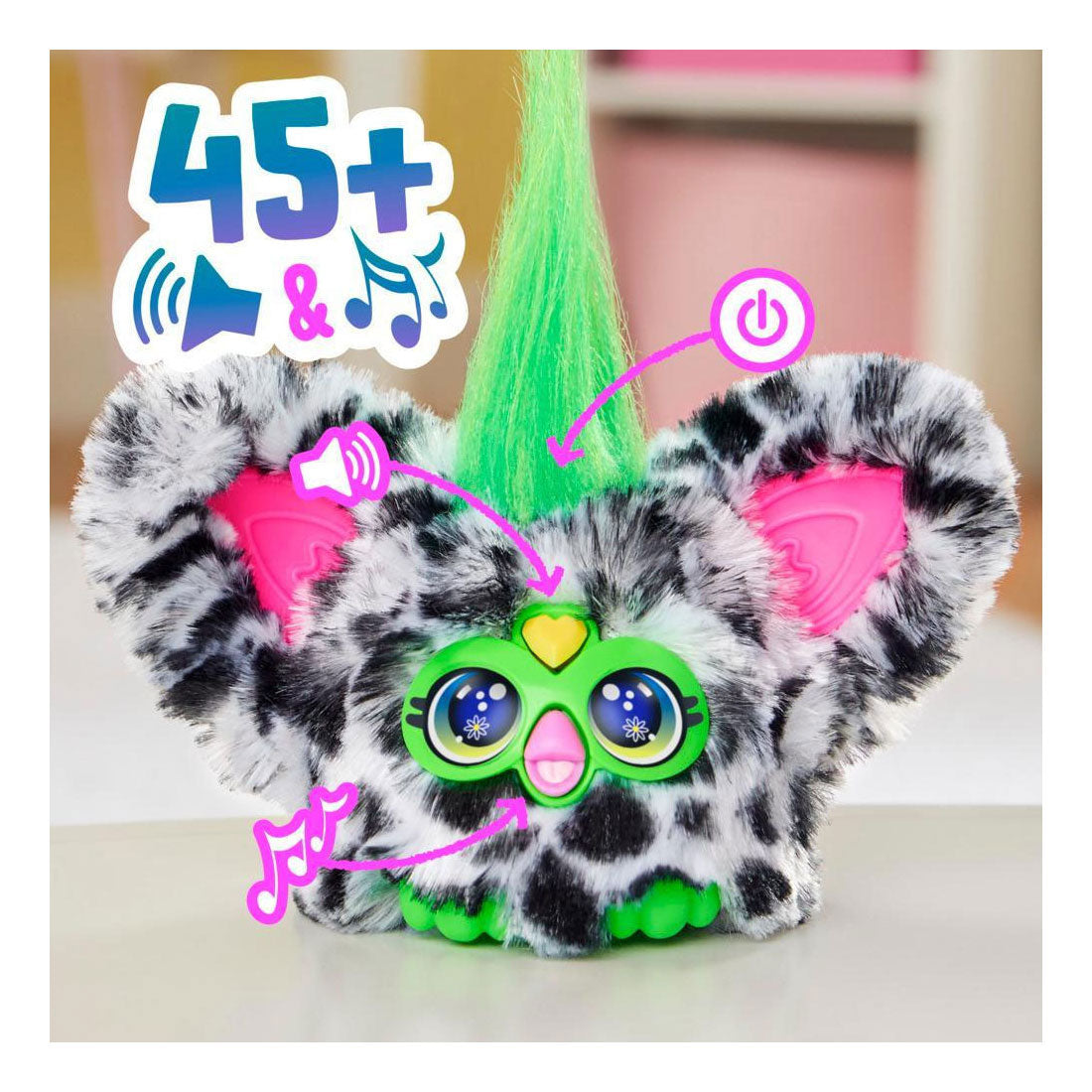 Hasbro Furby furblets moo-boo interactieve knuffel
