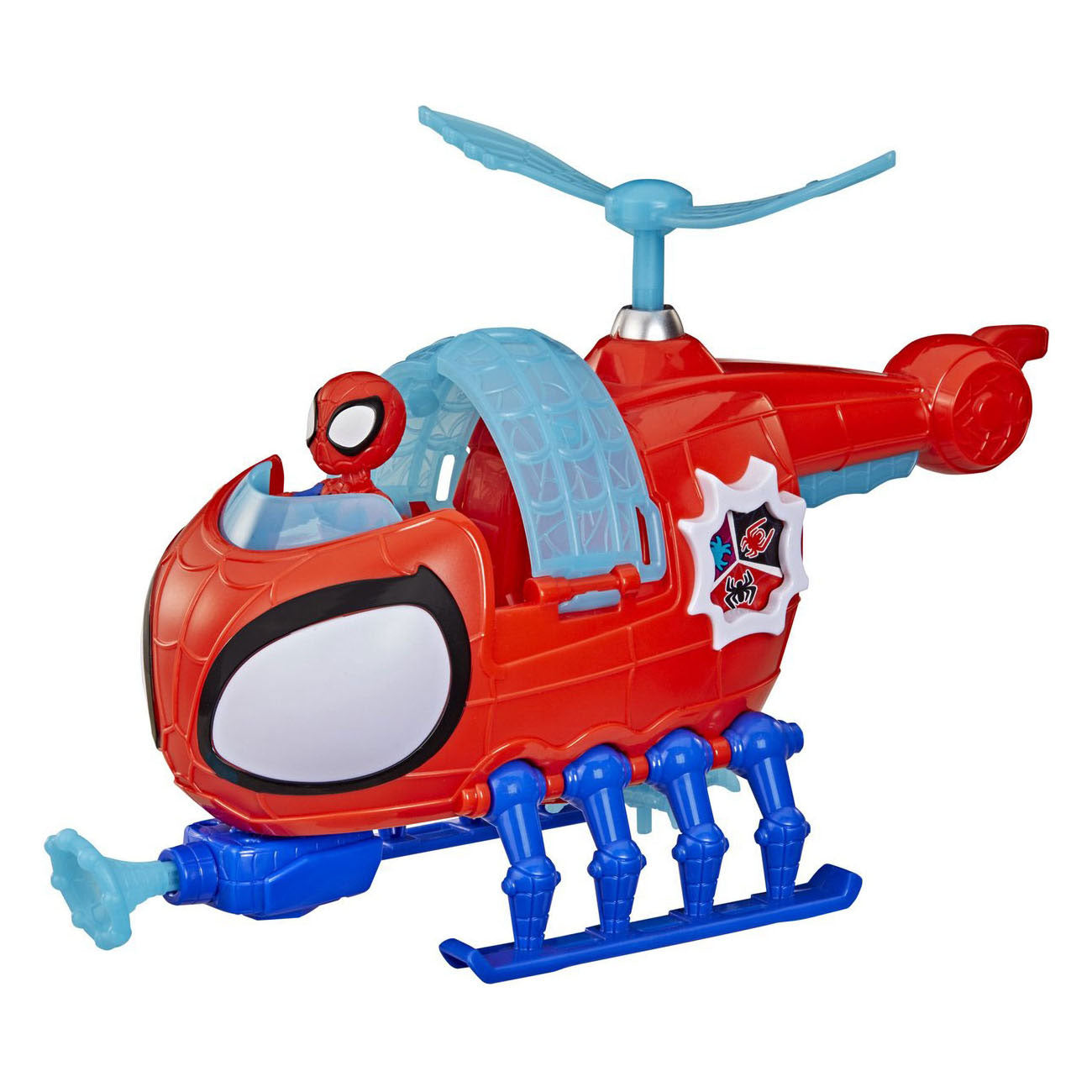 Hasbro Spidey met spidey copter speelgoedhelicopter