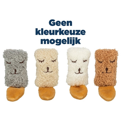Trixie sleepy face met catnip pluche assorti