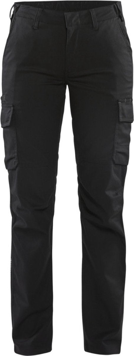 Blåkläder Blaklader dames industrie werkbroek stretch 7144-1832 - zwart - c50