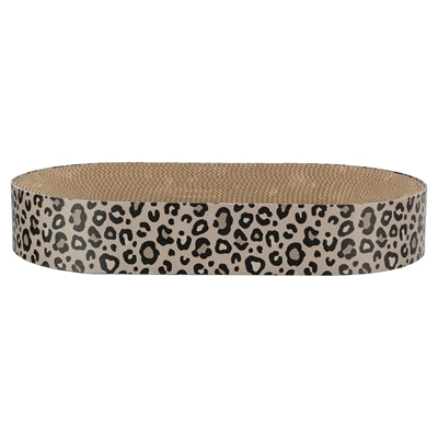 Trixie krabmat mand leo karton met kattenkruid catnip bruin