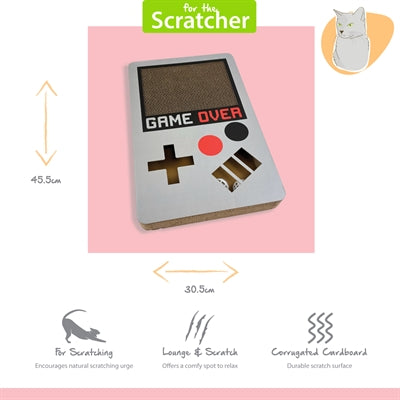 Happy Pet tabby patch krabmat gameboy karton