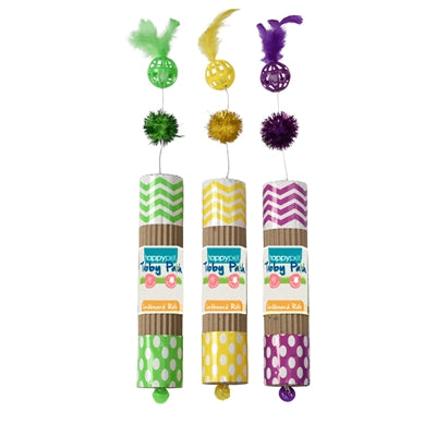 Happy Pet tabby patch roller karton assorti