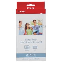 Inktcartridge Canon KP36 + papier 10x15 36 vel