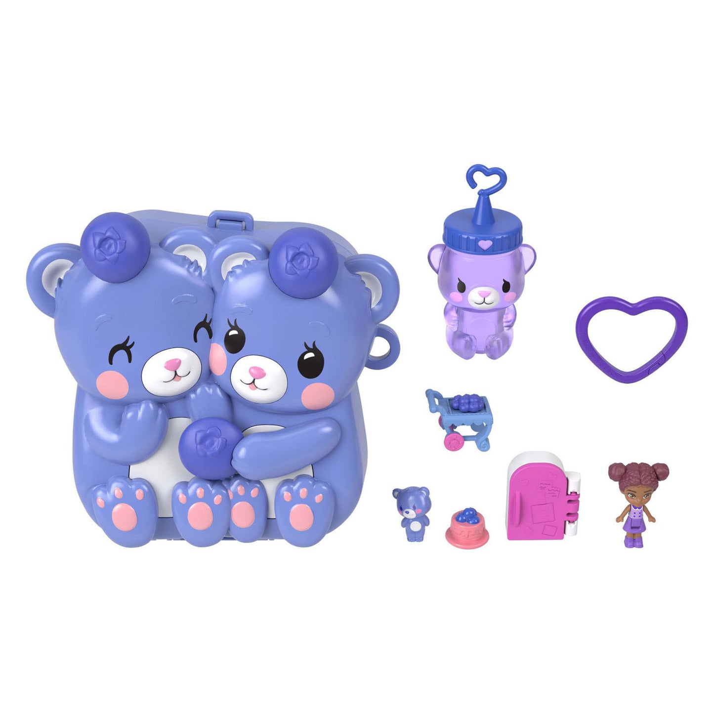 Polly Pocket Compactset Beren en Bosbessen