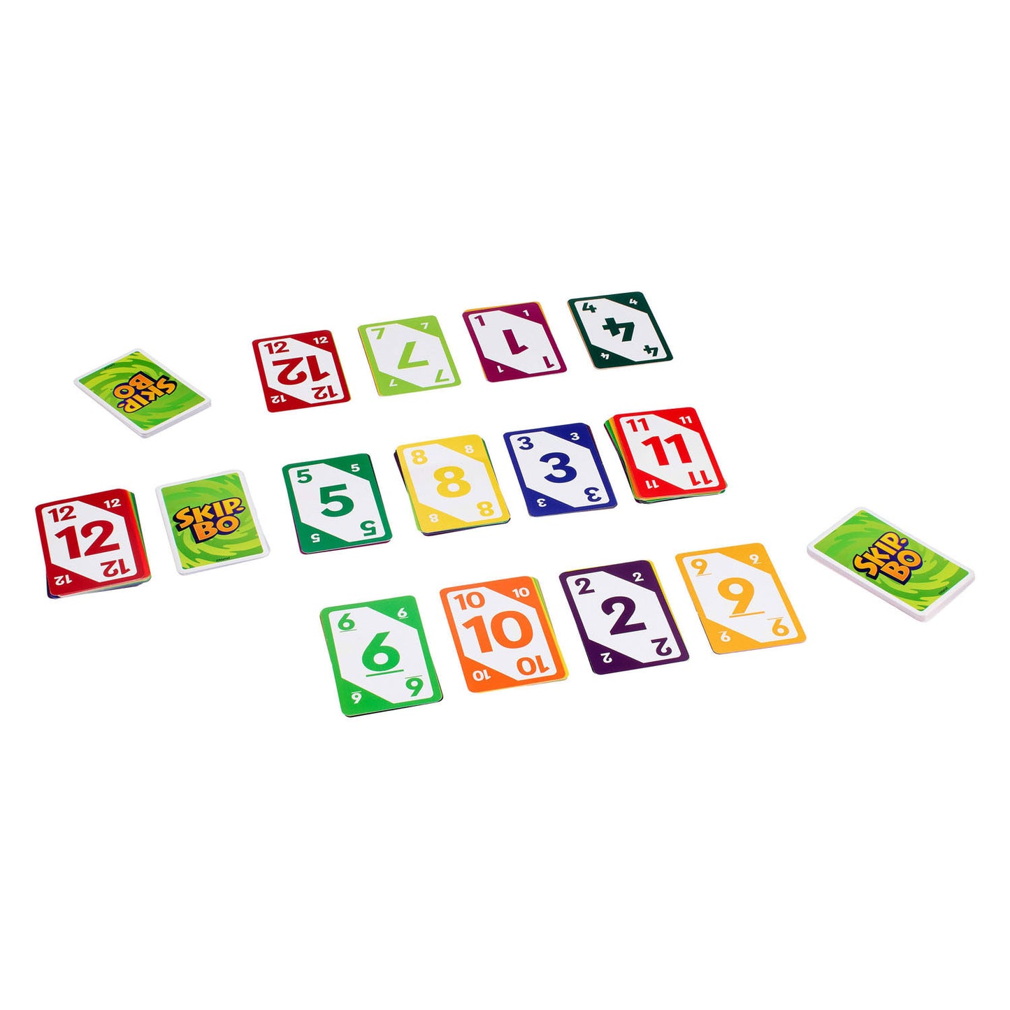 Mattel Games Spel skip-bo refresh | 5 stuks