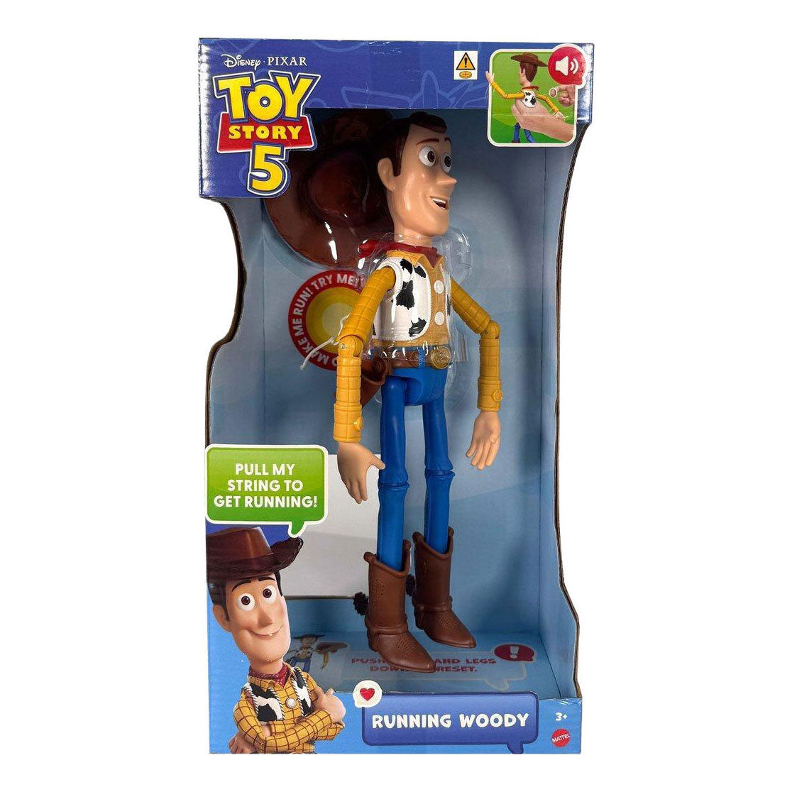 Mattel Toy story 5 - hello woody deluxe elektronisch - 30cm nl