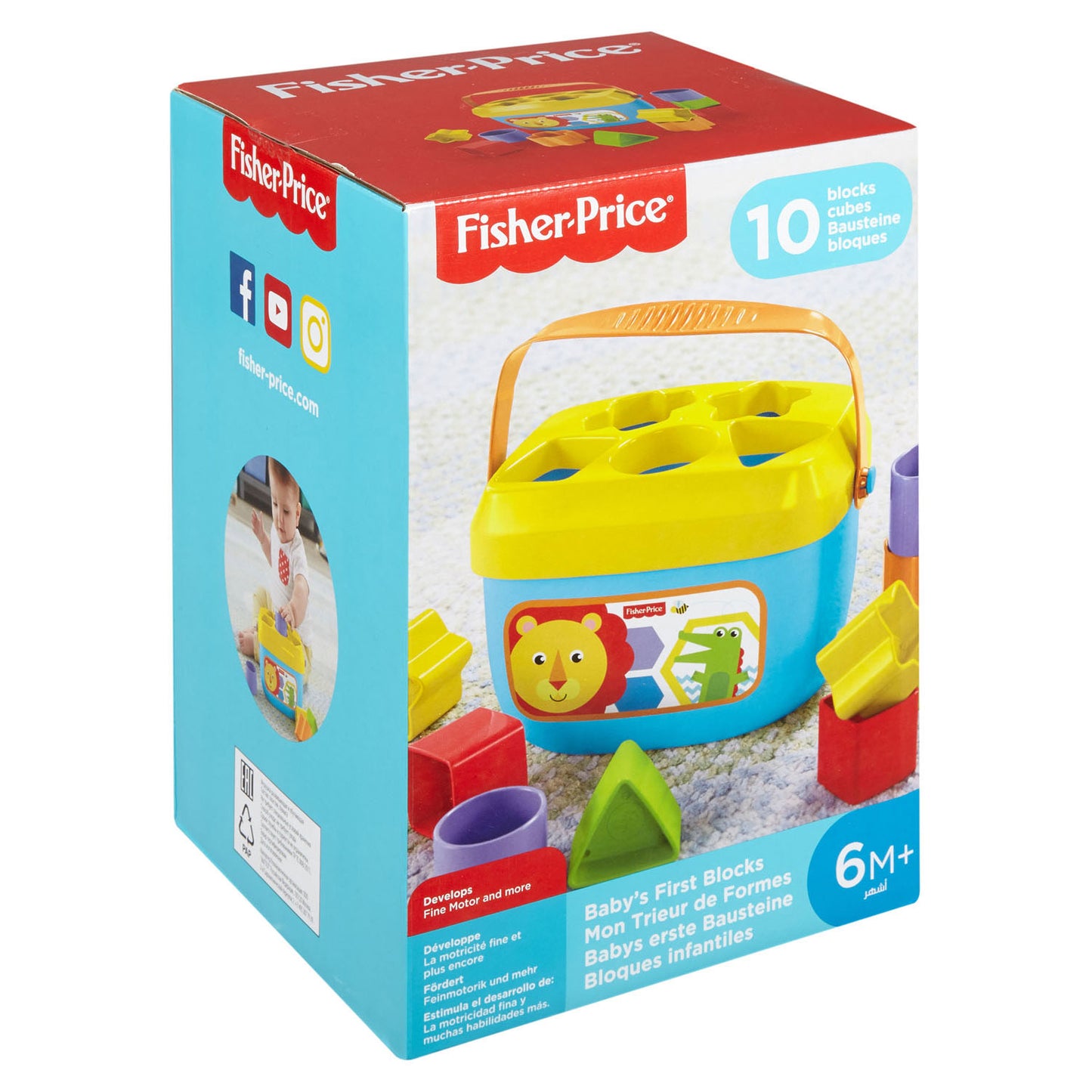 Mattel Fisher price baby's eerste blokken