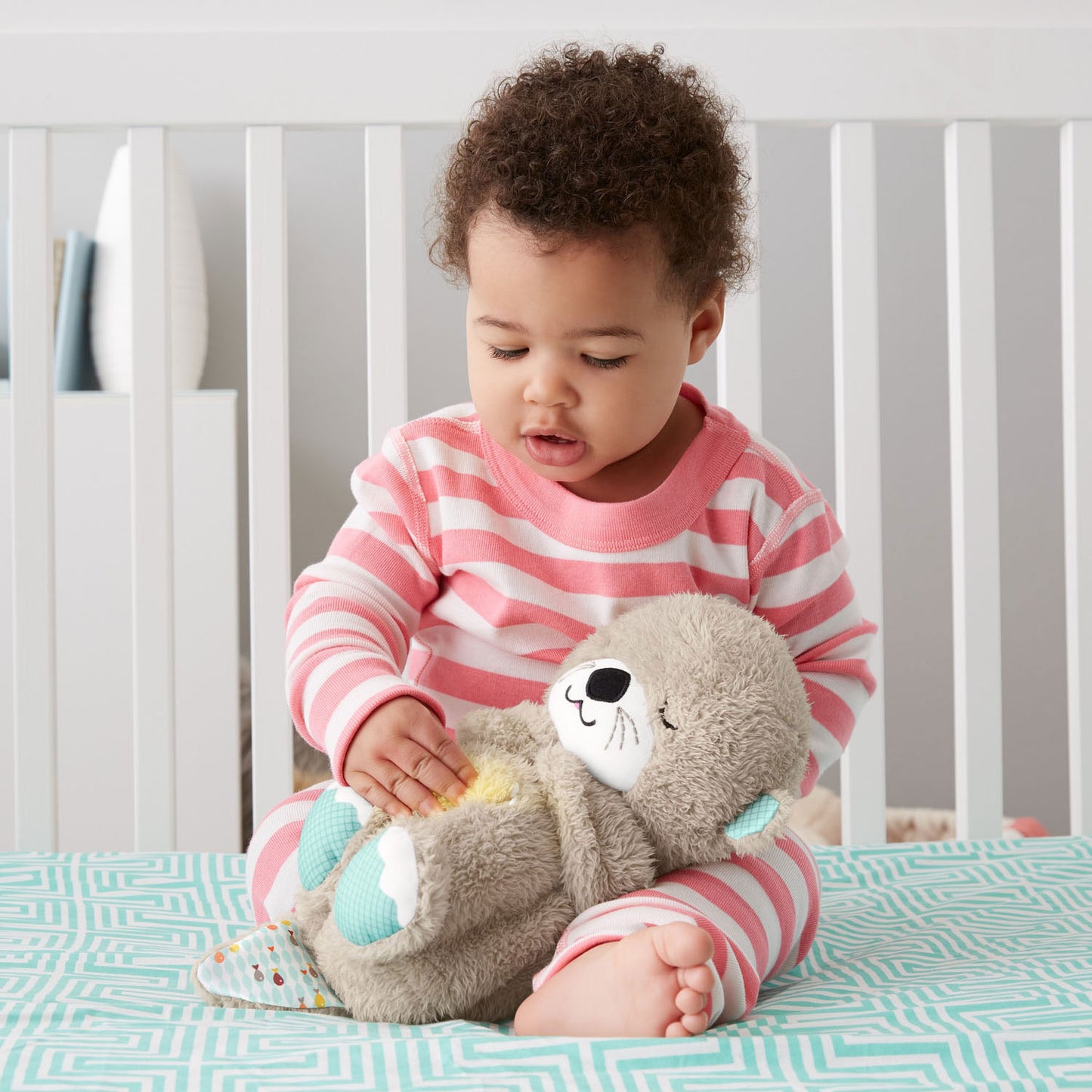 Mattel Fisher price bedtijd otter knuffel met geluid