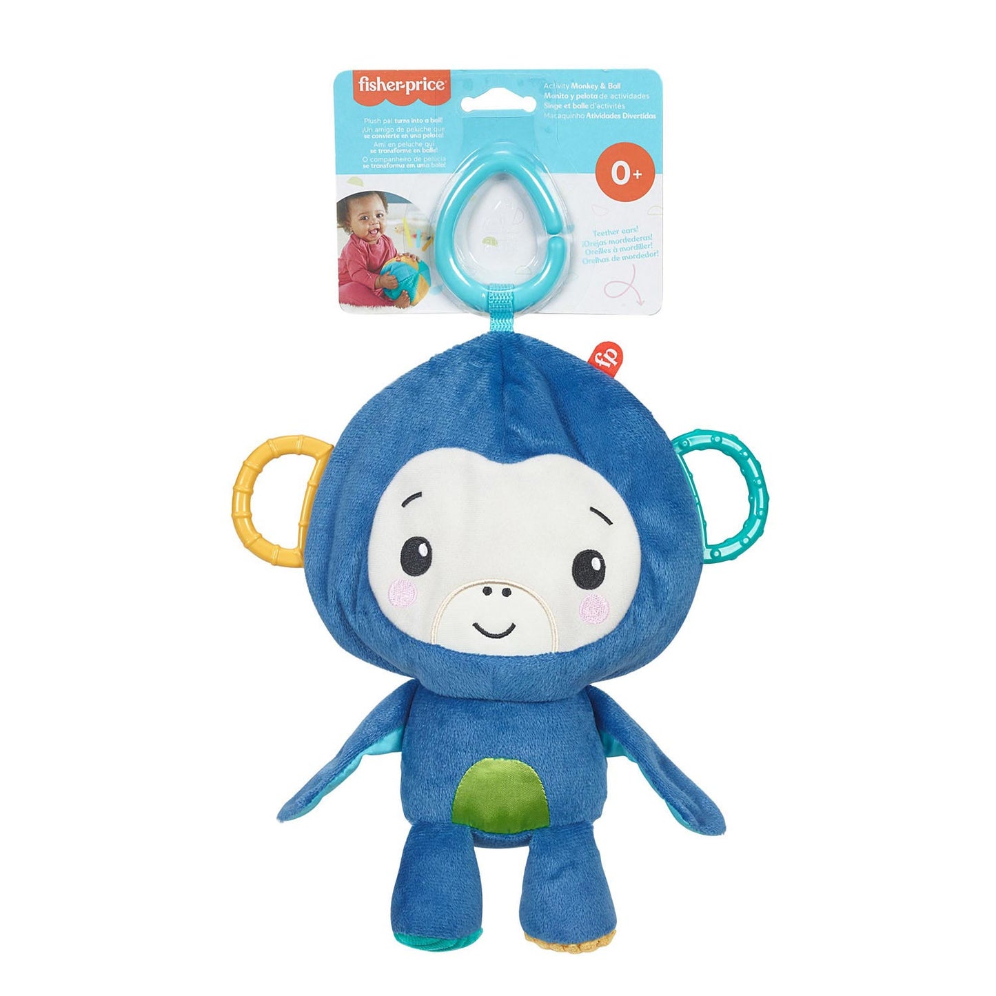Mattel Fisher price - 2-in-1 aapje en bal