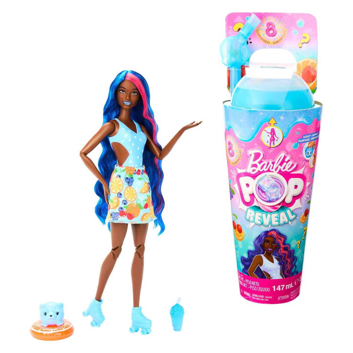 Mattel Barbie reveal pop juicy fruits series - fruit punch