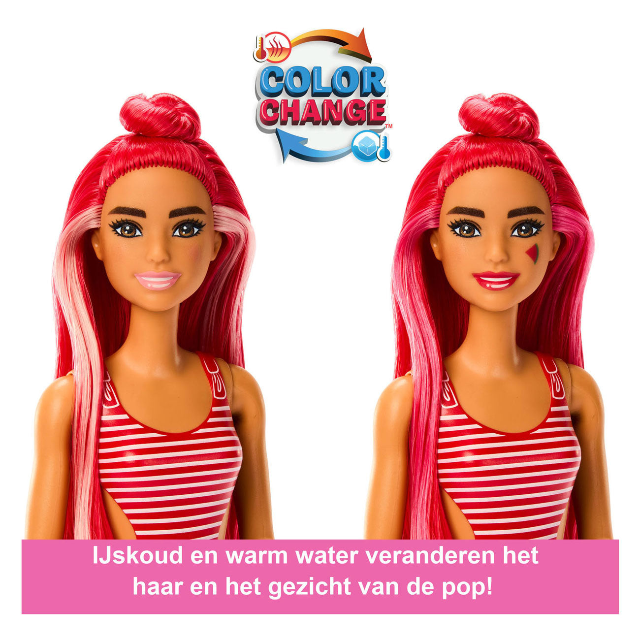 Mattel Barbie reveal pop juicy fruits series - watermelon crush