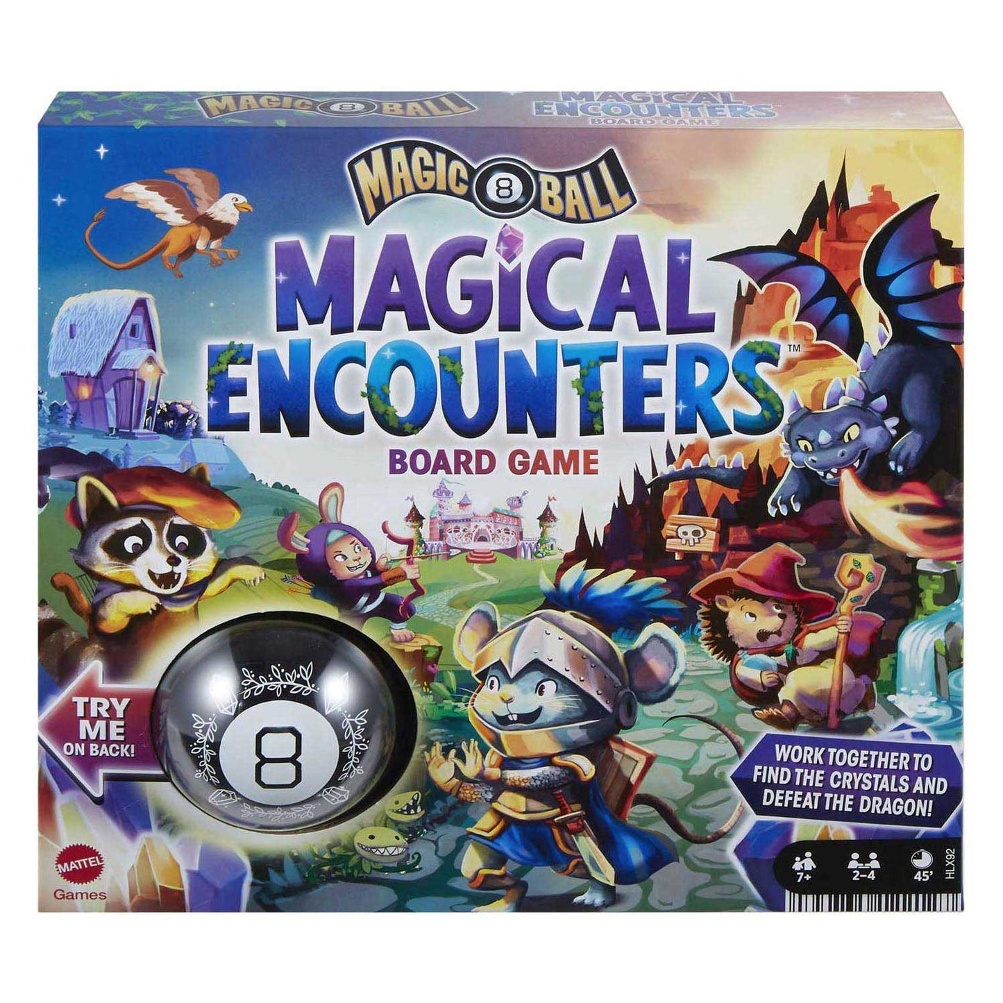 Mattel Magic 8 ball magische ontmoetingen bordspel