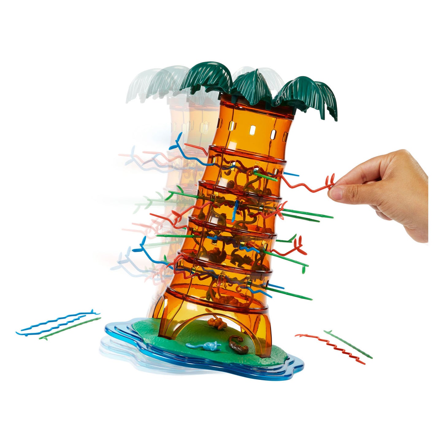 Mattel Vallende aapjes schommelend boomfeest kinderspel