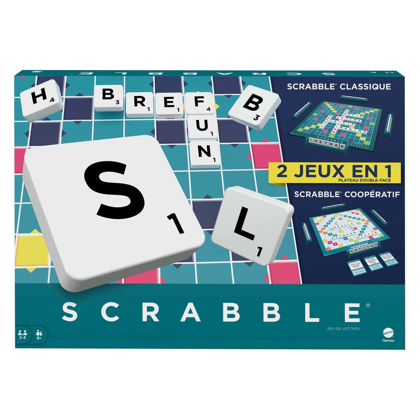 Mattel Scrabble bordspel franstalig