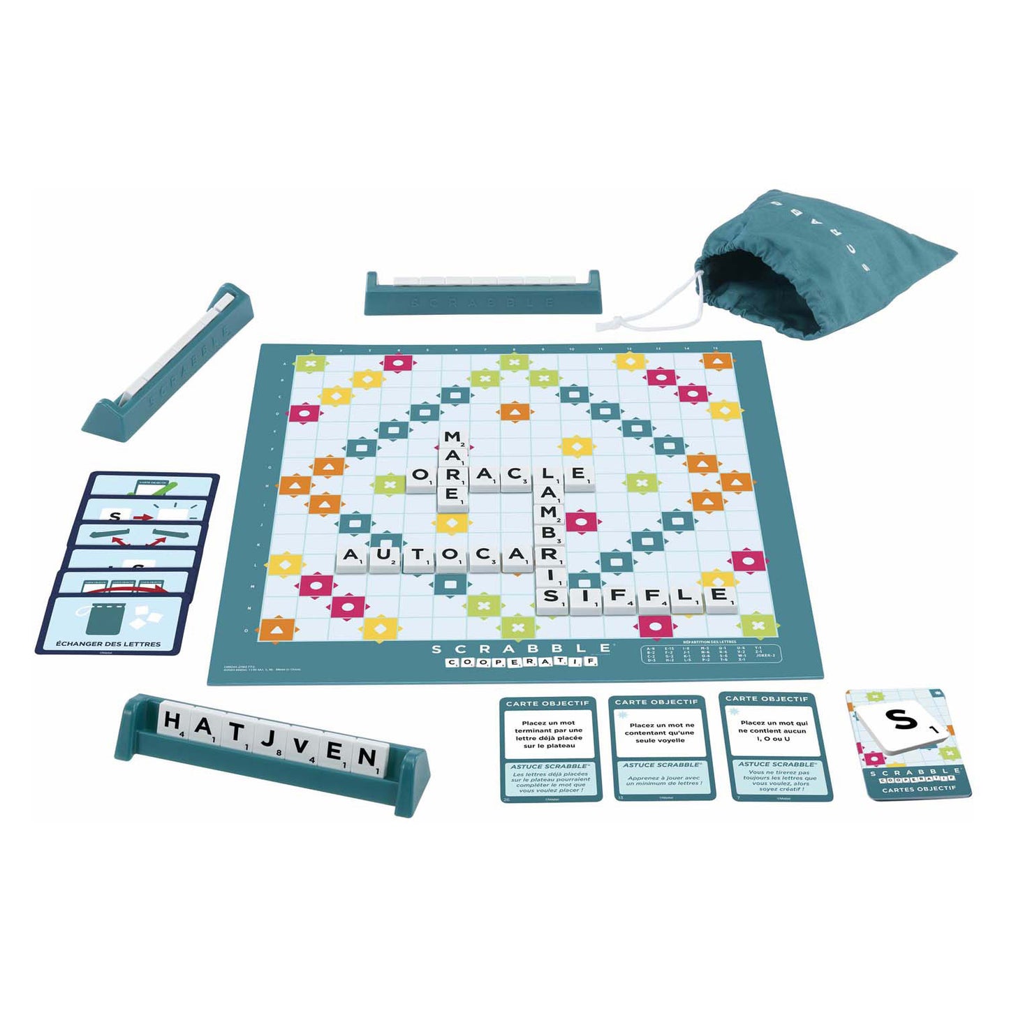 Mattel Scrabble bordspel franstalig