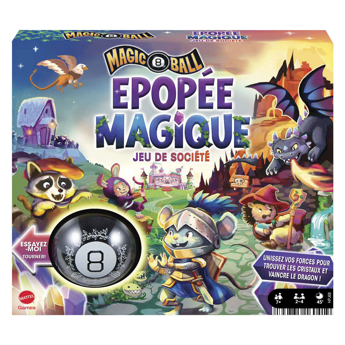 Mattel Magic 8 ball bordspel - franstalig