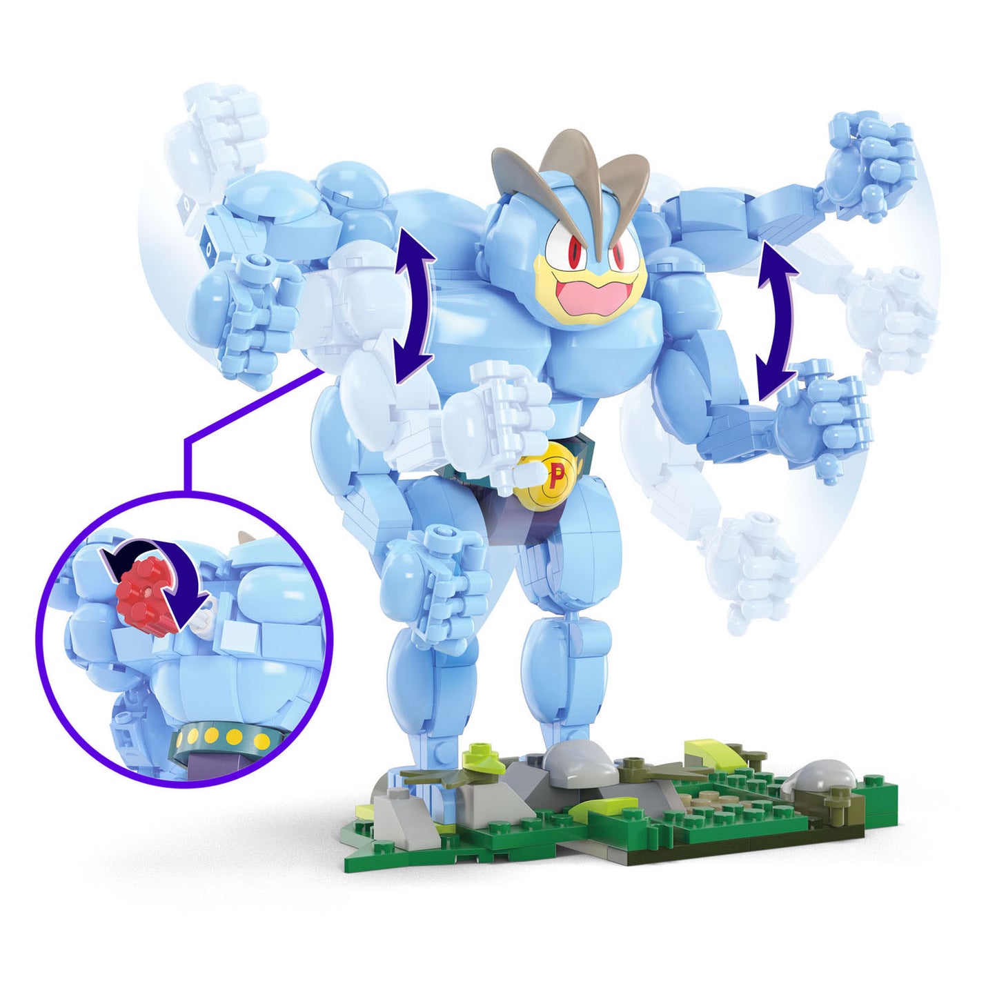 Mattel Mega construx pokémon machamp bouwset - 399dlg.