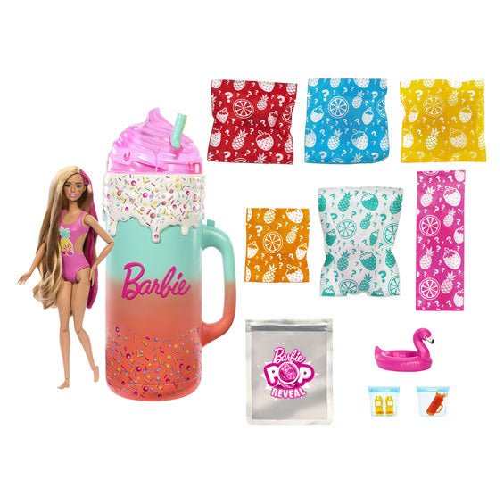 Mattel Barbie modepop reveal rise and surprise cadeauset
