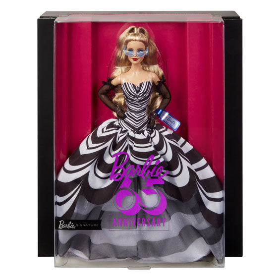 Mattel Barbie 65ste blauwe saffieren verjaardag modepop