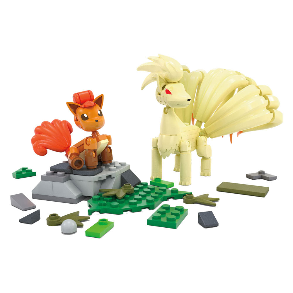 Mattel Mega construx pokémon bouwset - vulpix evolution - 145dlg.