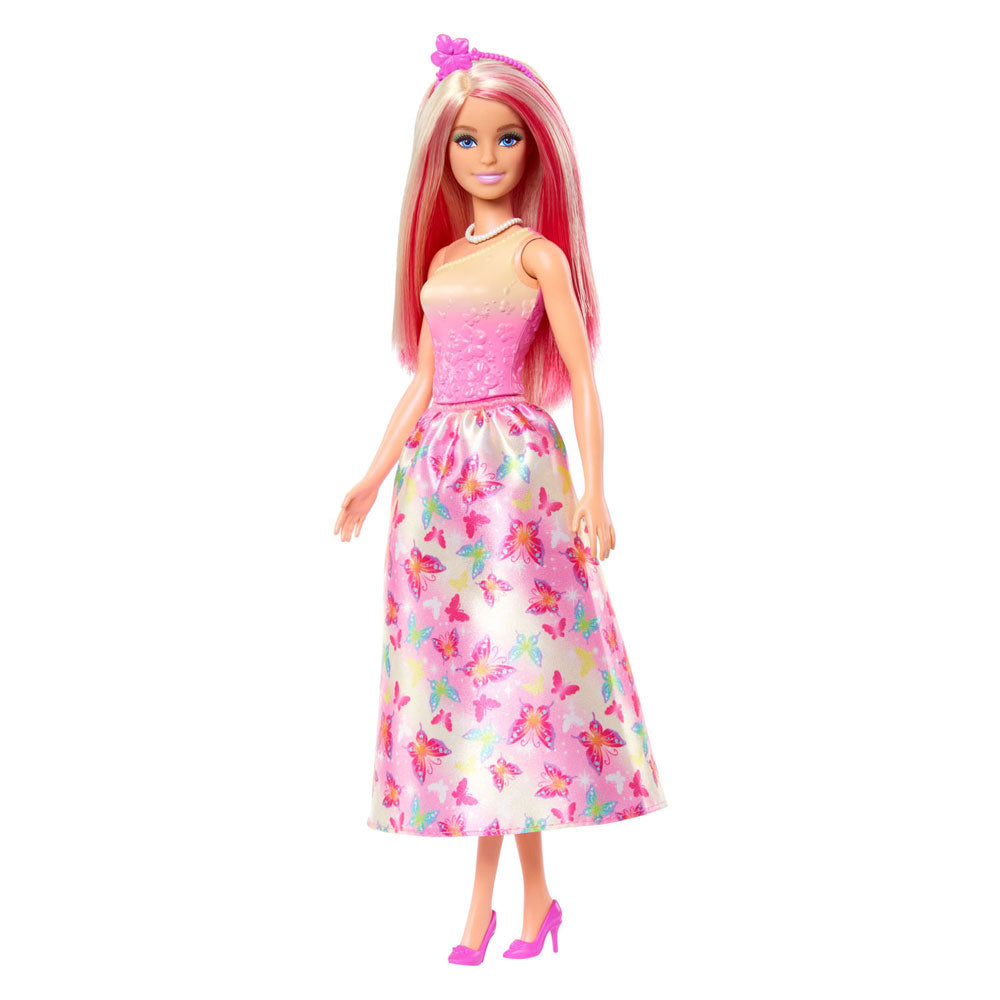 Mattel Barbie a touch of magic pop vlinderjurk
