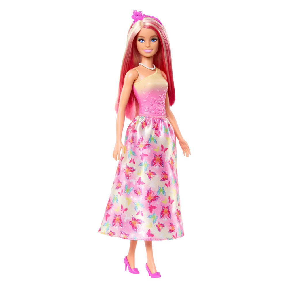 Mattel Barbie a touch of magic pop vlinderjurk