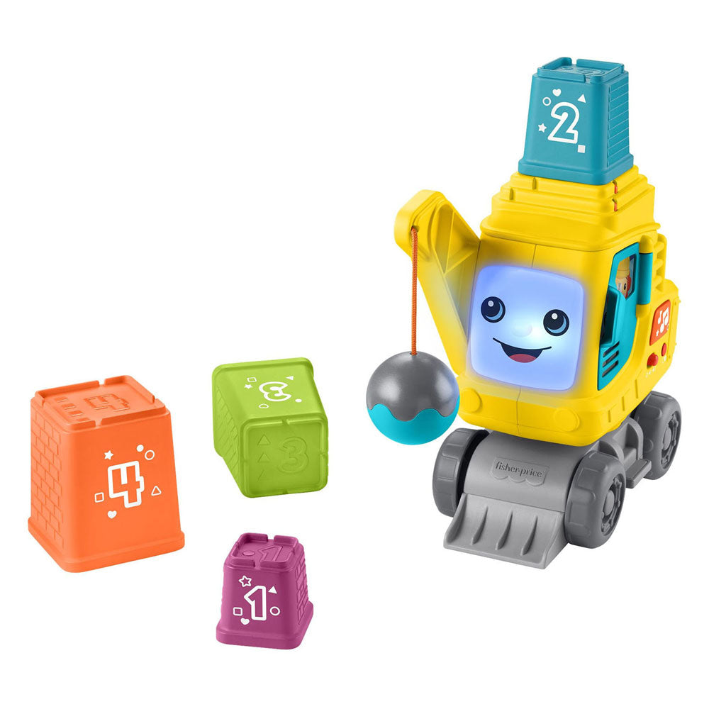 Mattel Fisher price tel- en stapelkraan