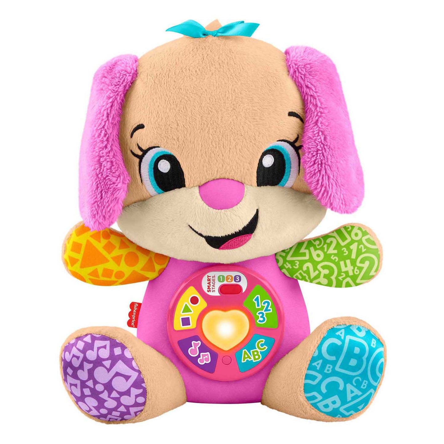 Mattel Fisher price zusje puppy knuffel met geluid