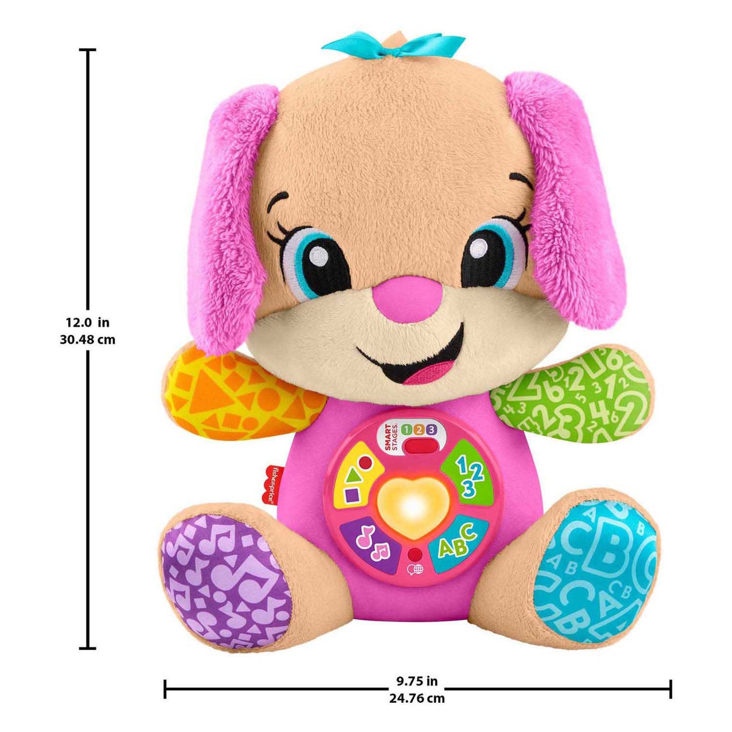 Mattel Fisher price zusje puppy knuffel met geluid