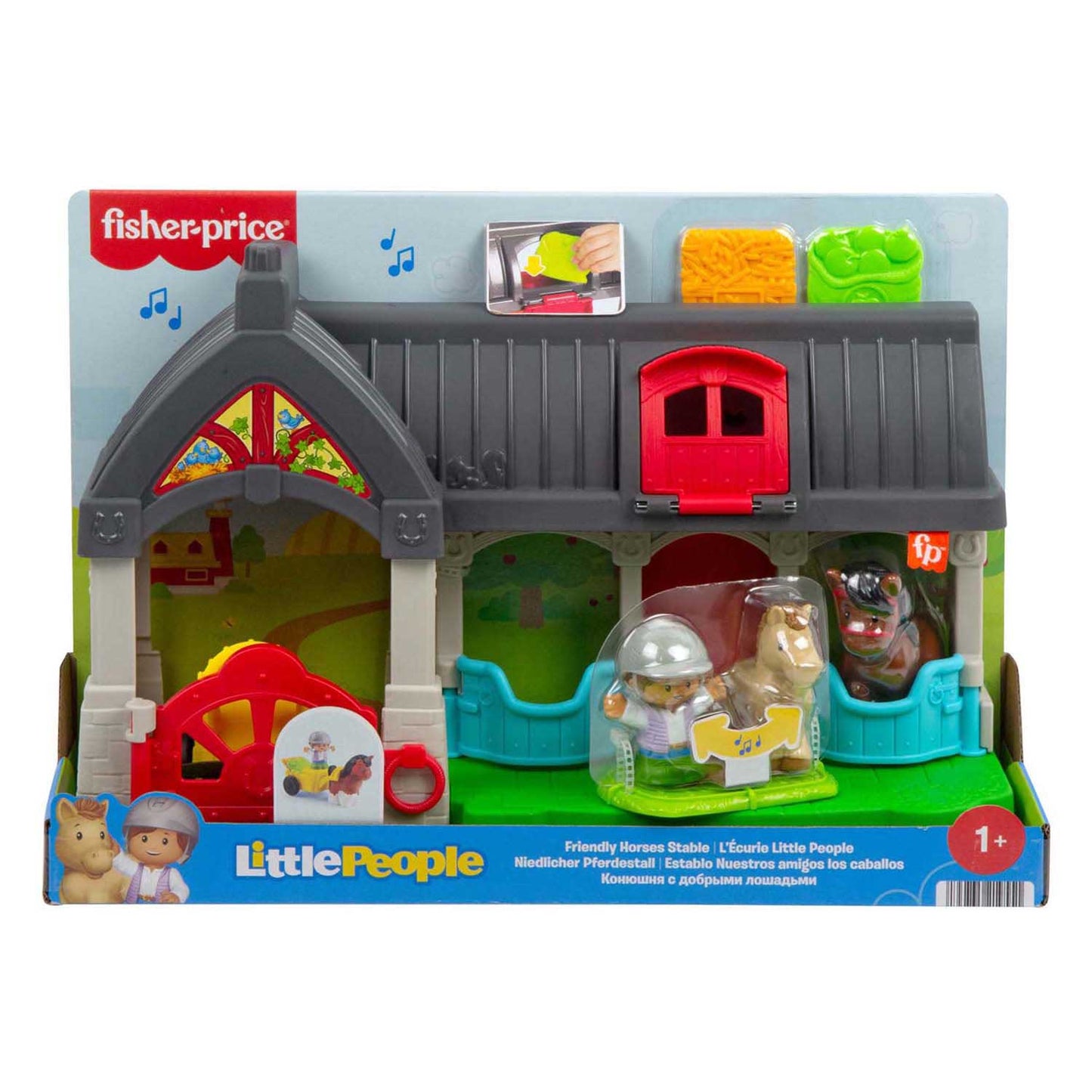 Mattel Fisher price little people paardenstal