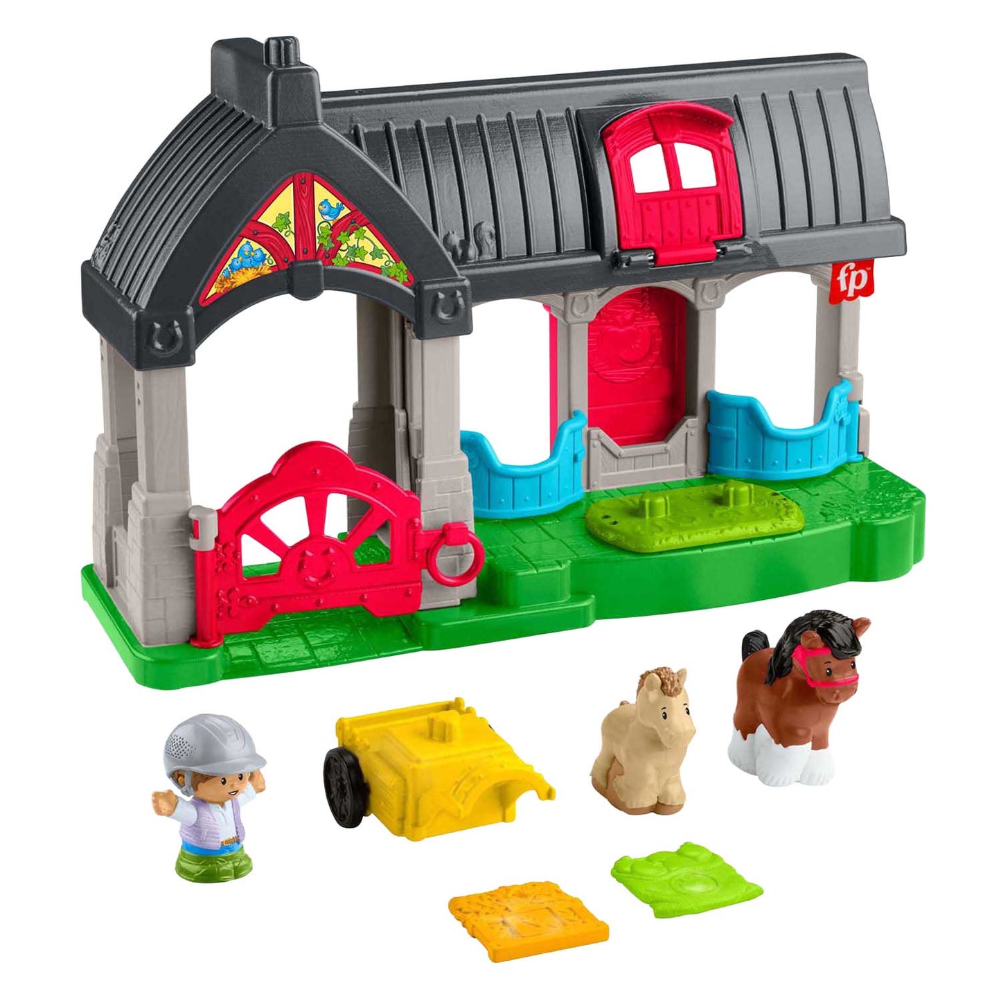 Mattel Fisher price little people paardenstal