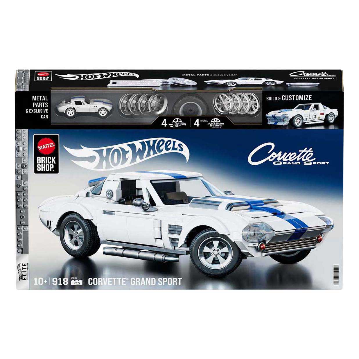 Mattel Hot wheels elite series corvette 1:32