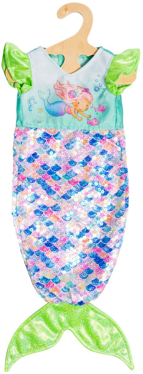 Nines D'Onil Poppen zeemeerminjurk yara, 28-35 cm