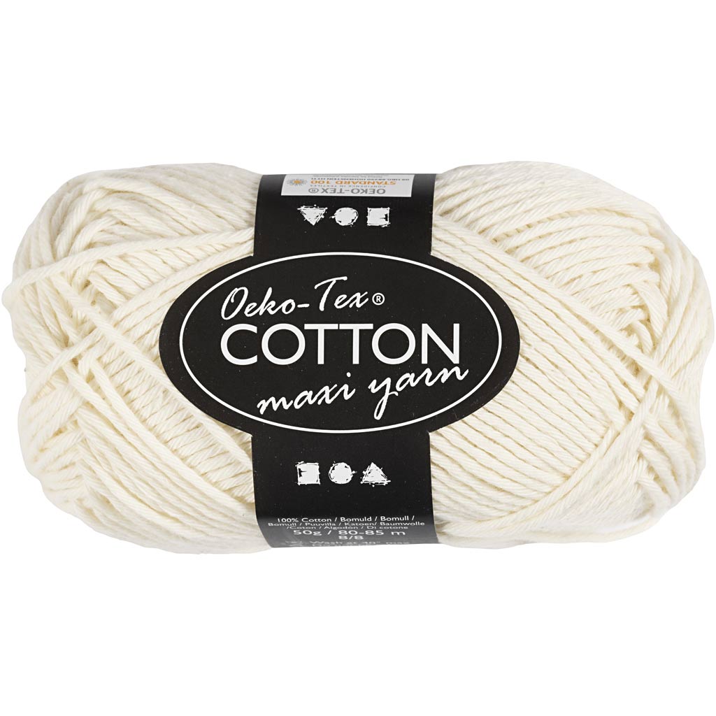 Creativ Company Https: www.cchobby.nl katoengaren-afm-8-8-l-80-85-m-needle-4-4-5-off-white-50-gr-1-bol