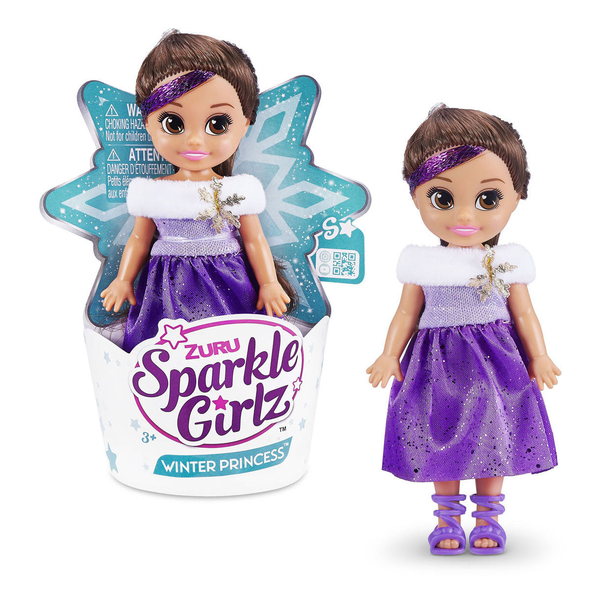ZURU sparkle girlz winter prinses cupcake