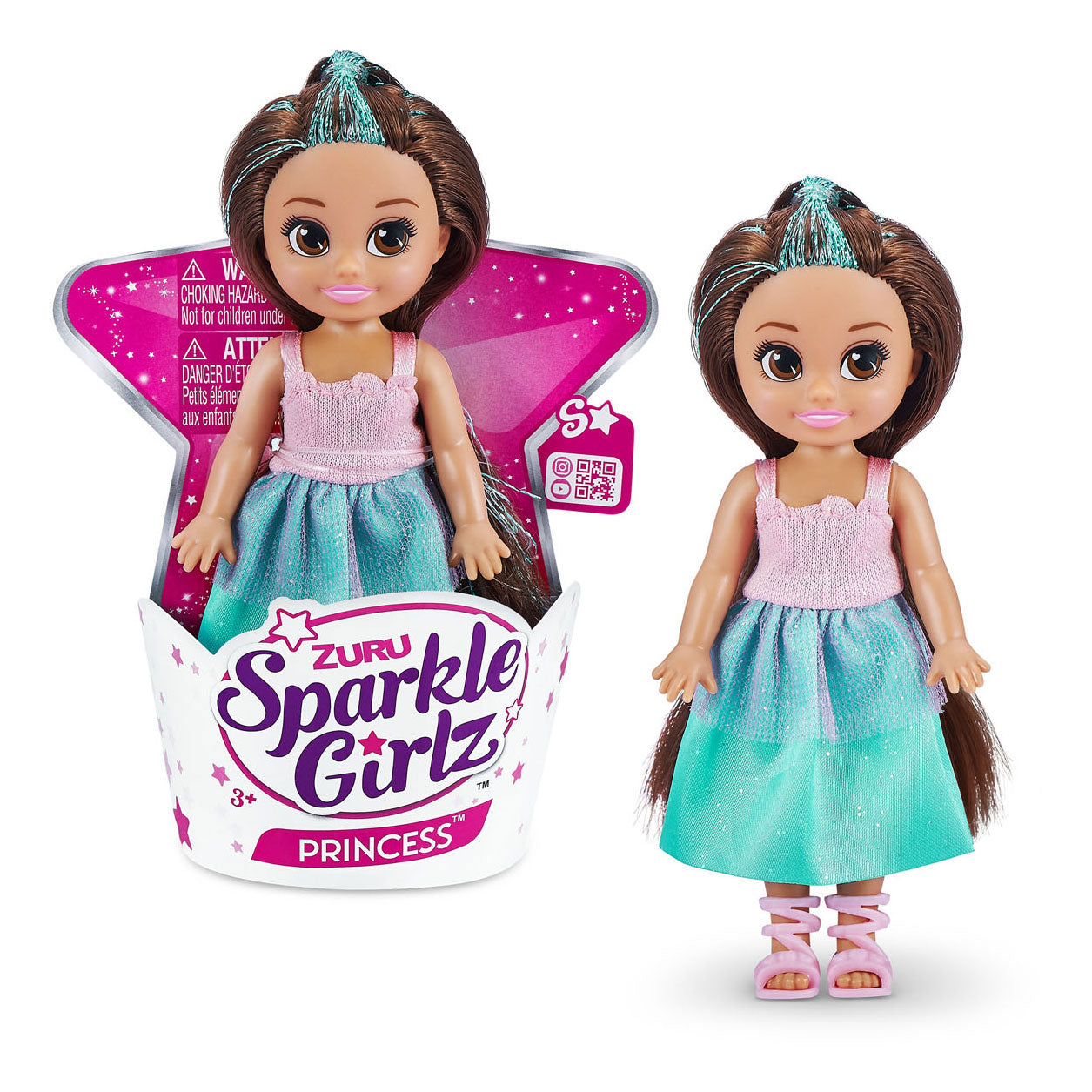ZURU sparkle girlz prinses cupcake