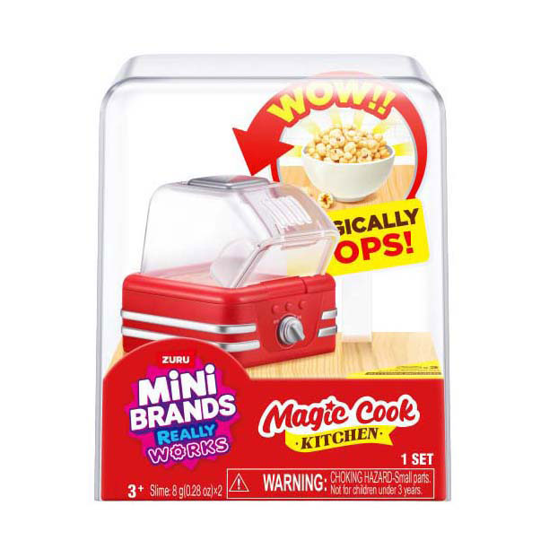 ZURU mini brands cook kitchen popcornmaker