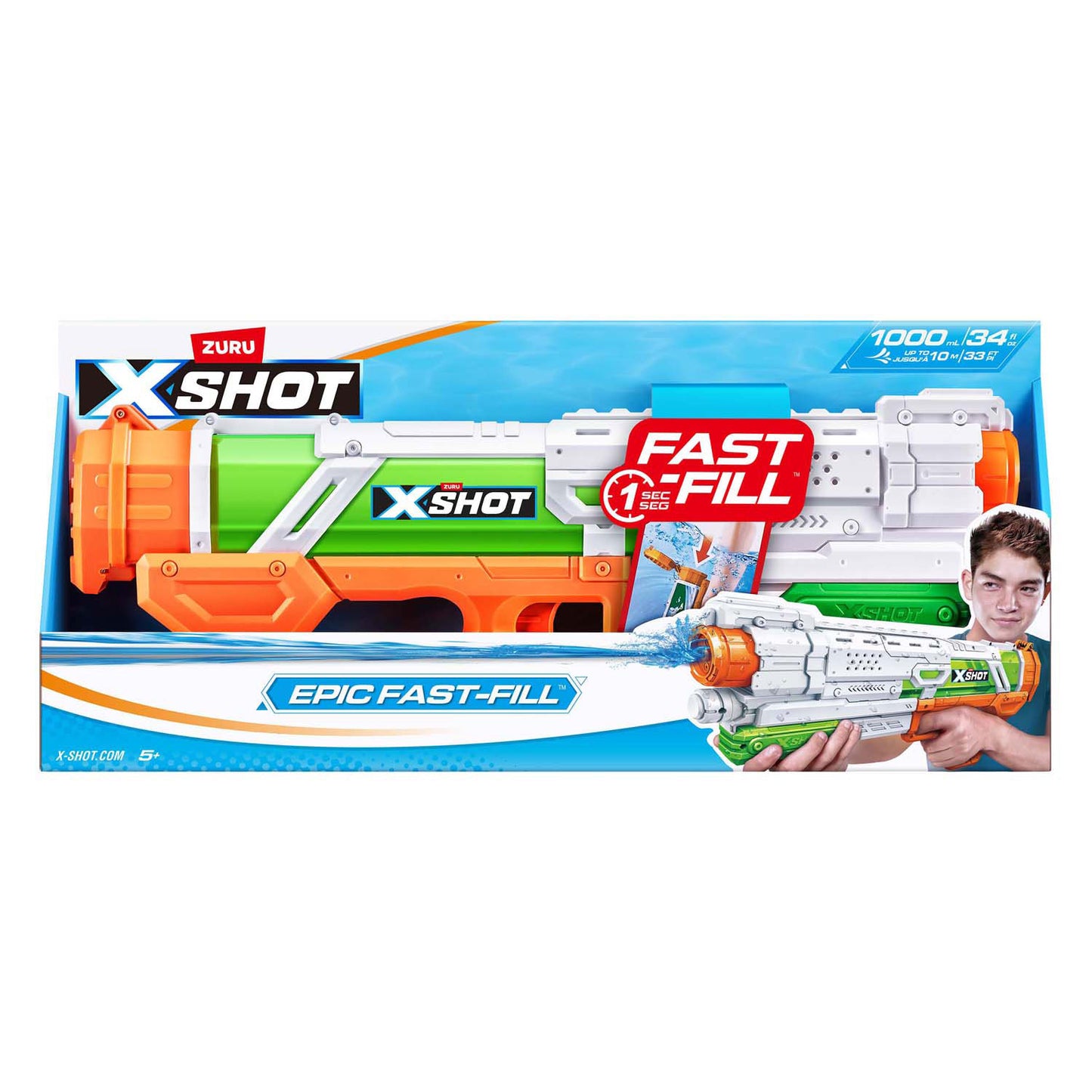 XSHOT Zuru x-shot fast fill large blaster waterpistool