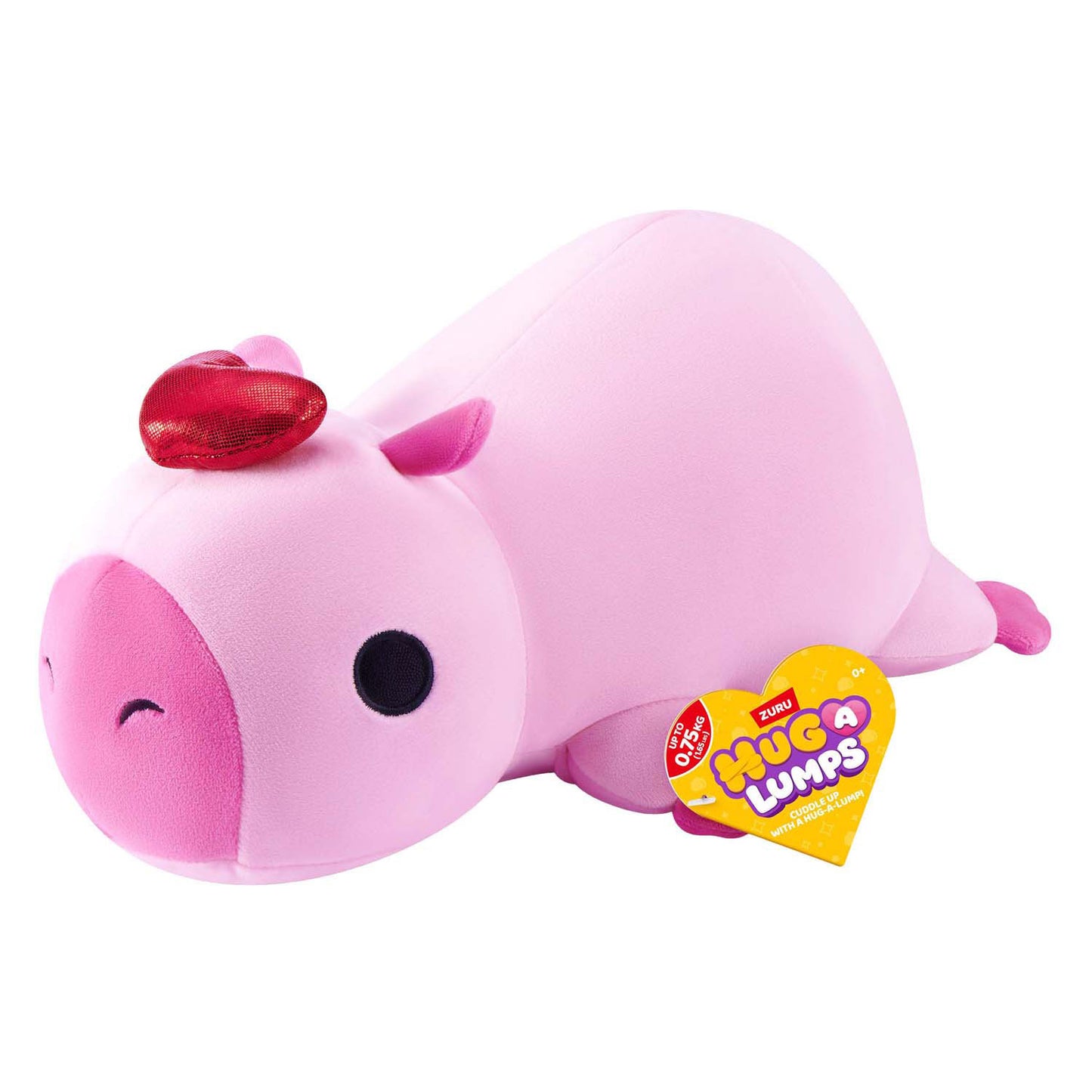 ZURU hug a lumps knuffel capibara, 35 cm