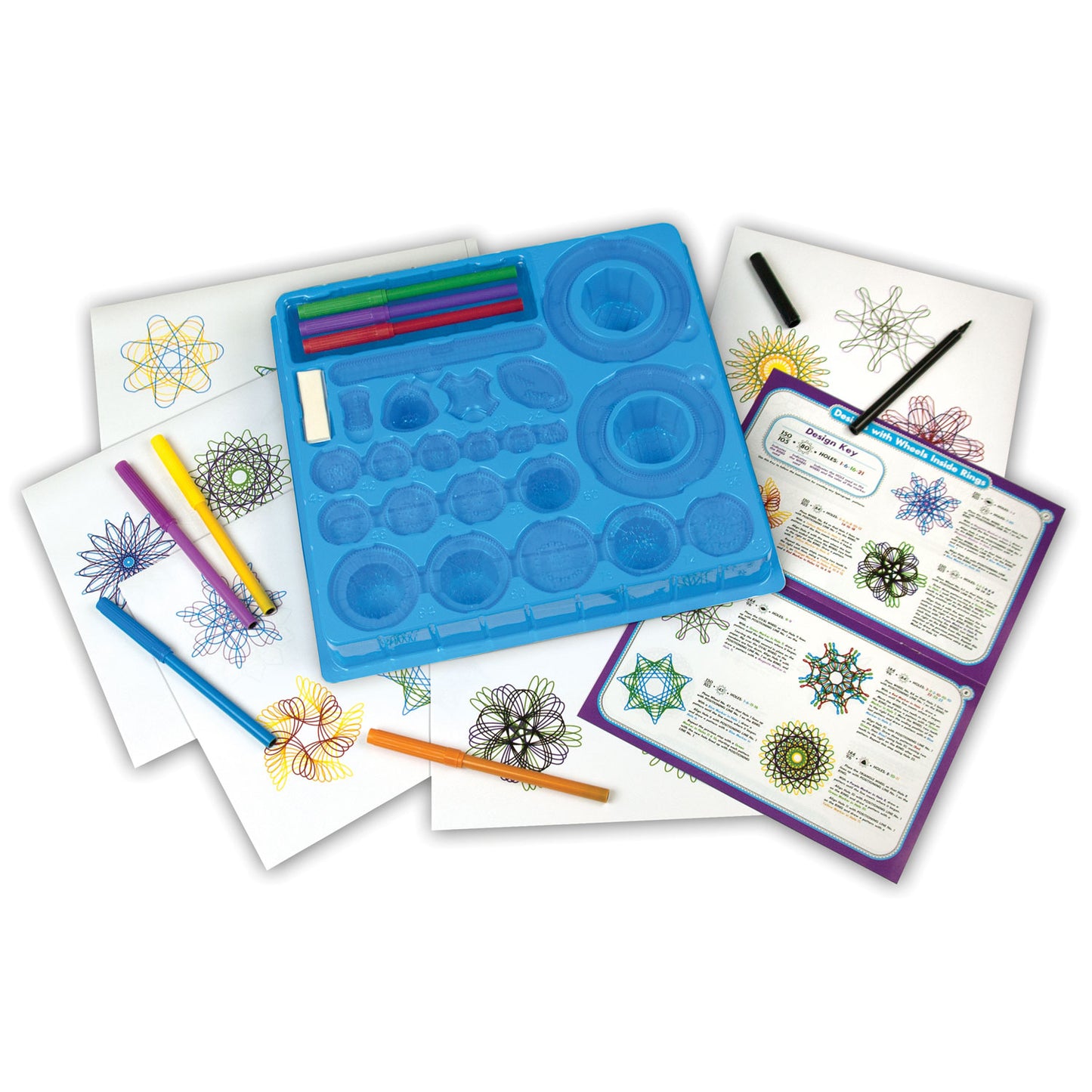 Spirograph speelset met markers