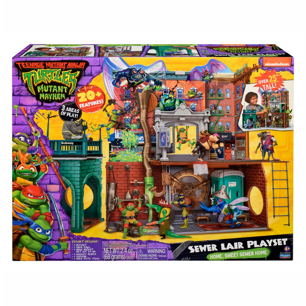 Boti Teenage mutant ninja turtles hoofdkwartier speelset