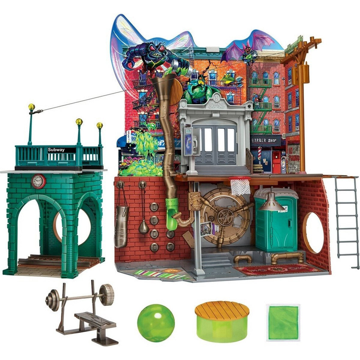 Boti Teenage mutant ninja turtles hoofdkwartier speelset