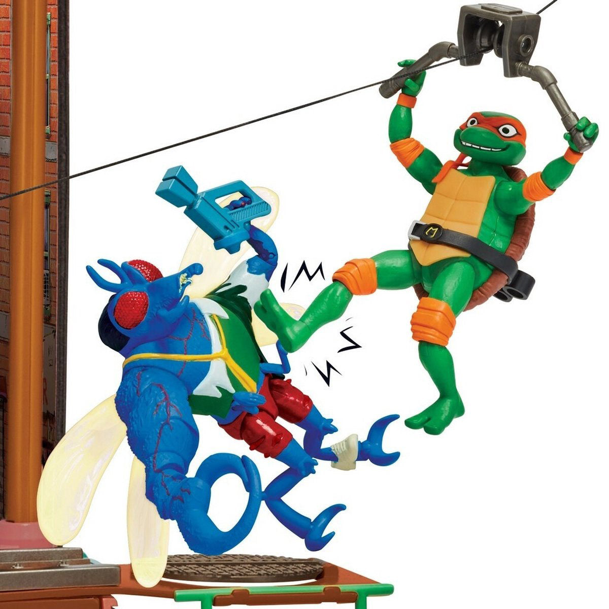 Boti Teenage mutant ninja turtles hoofdkwartier speelset