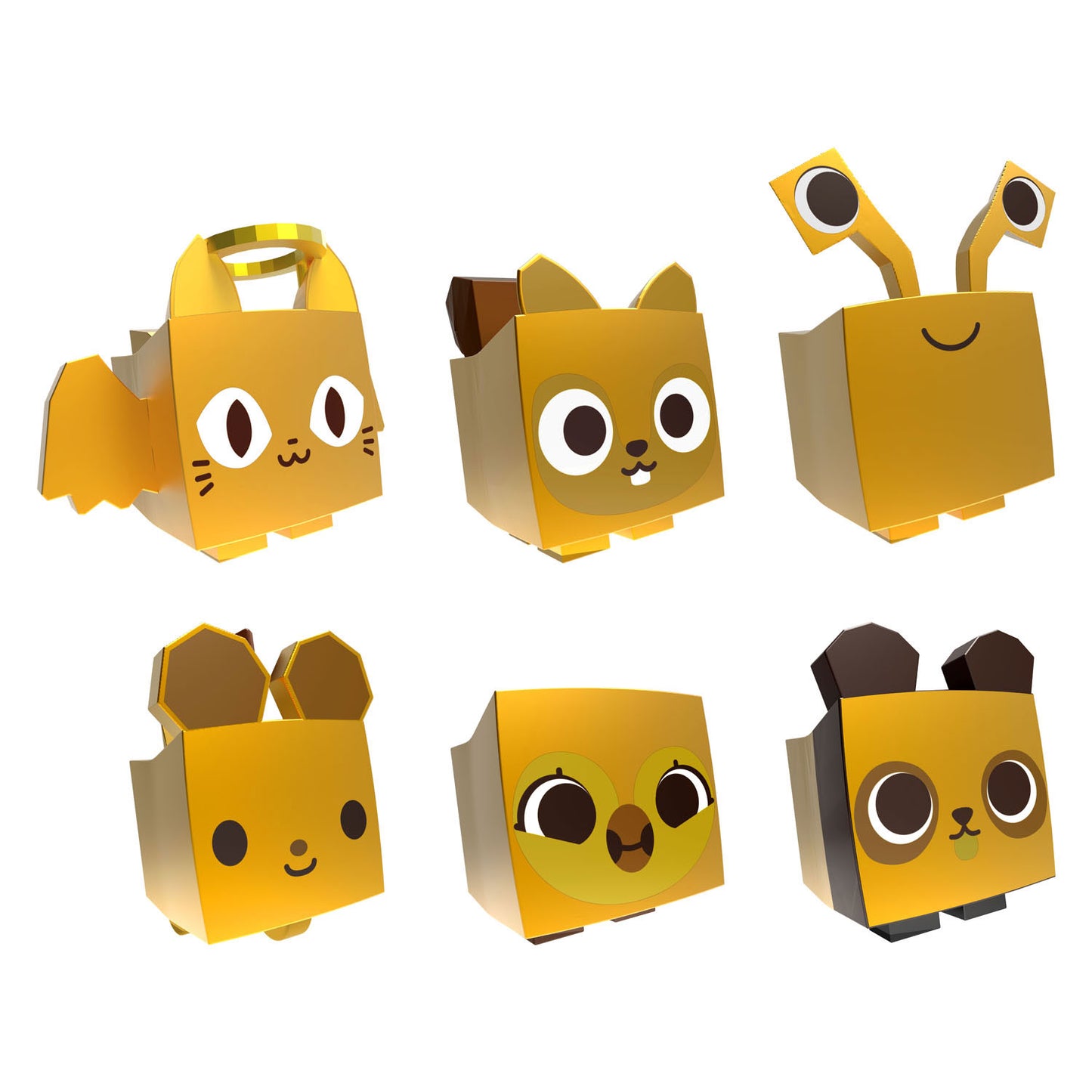 Boti Pet simulator minifiguur 4-pack wave 2