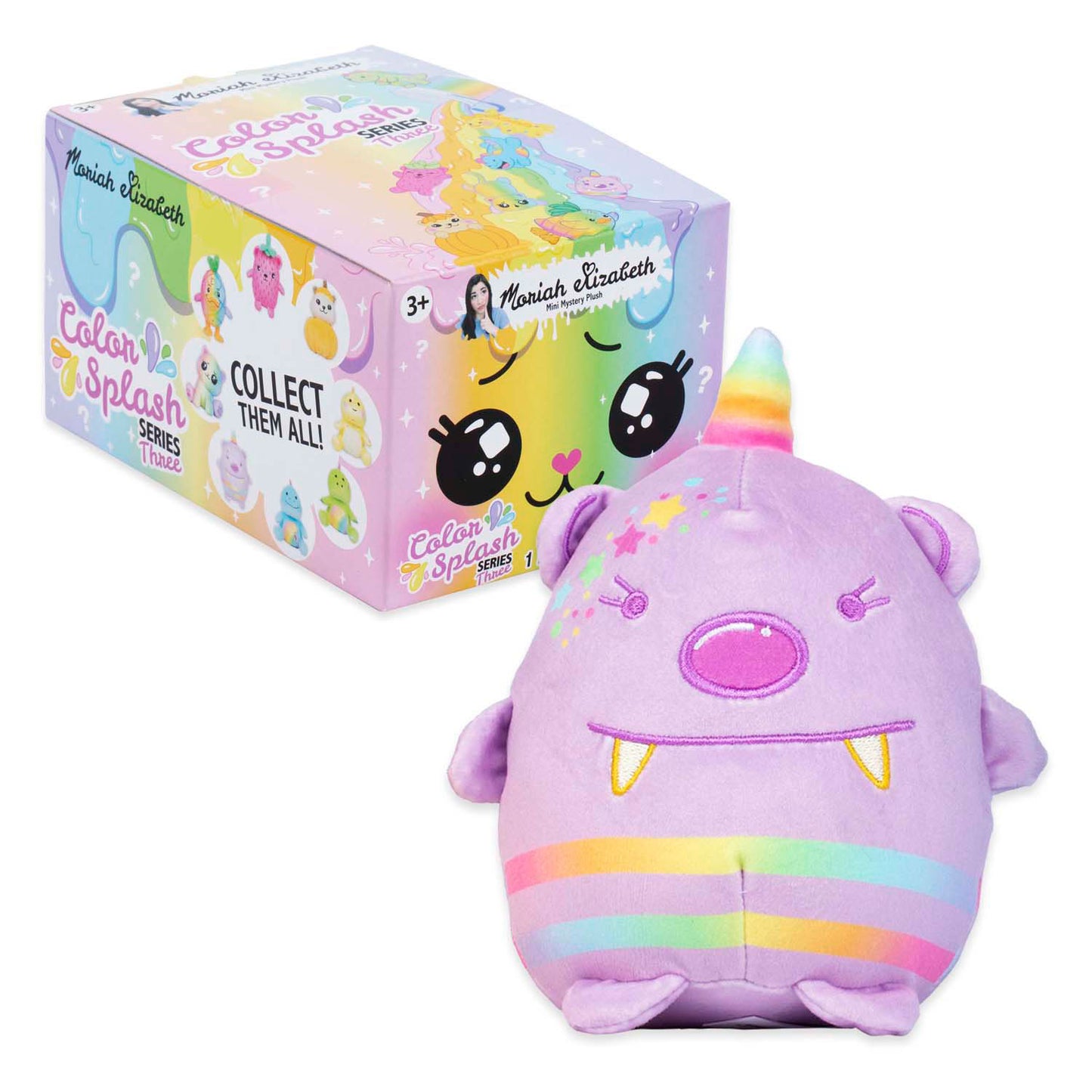 Boti Moriah elizabeth mystery knuffel - serie 3 color splash, 15cm