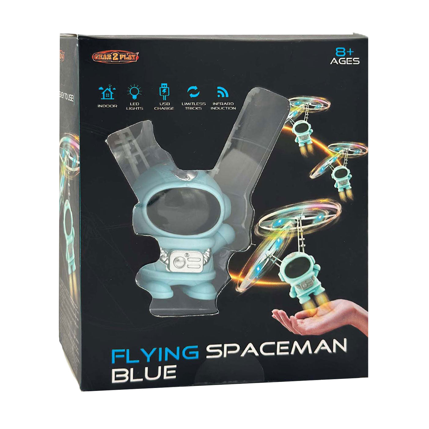 Gear2Play Vliegende astronaut - blauw