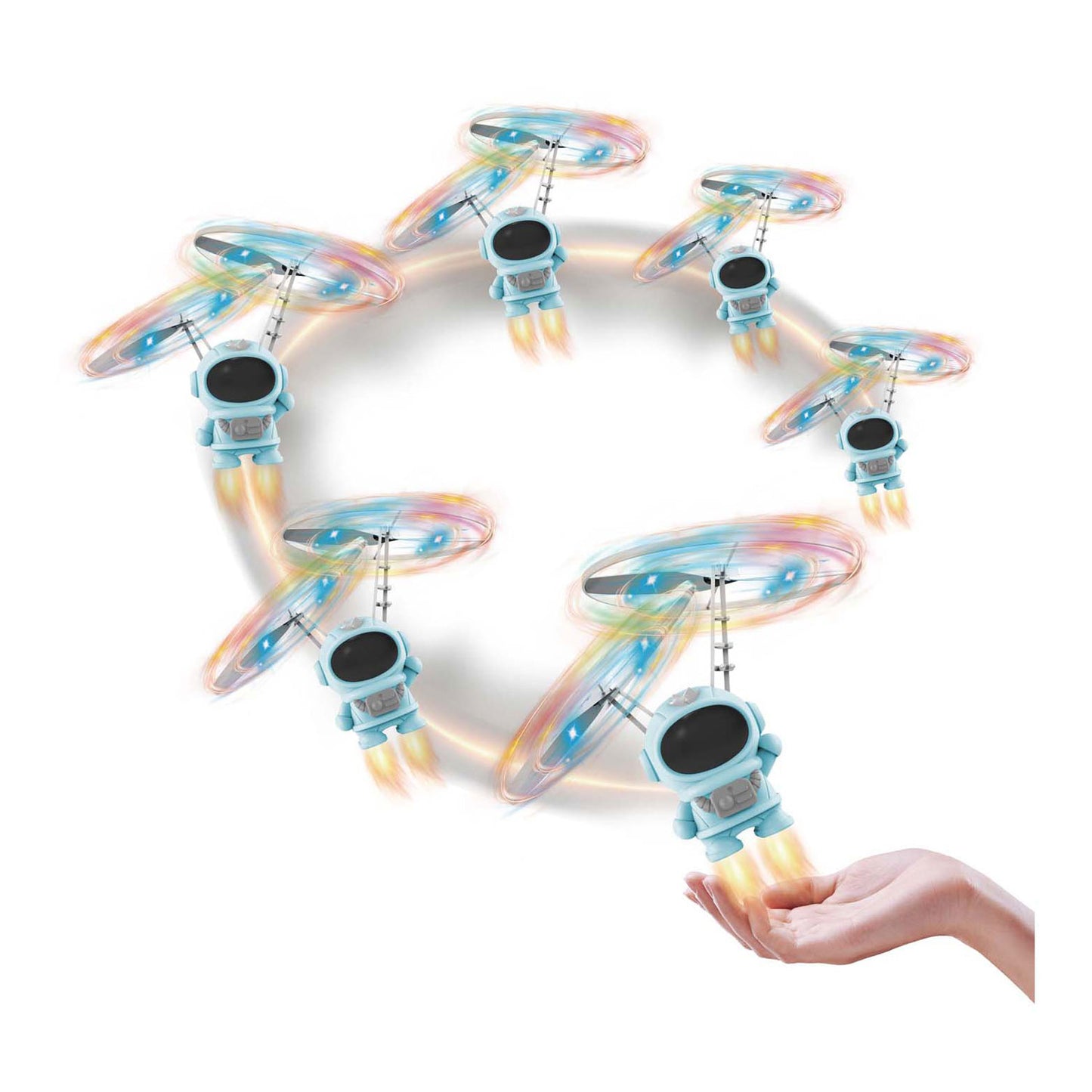 Gear2Play Vliegende astronaut - blauw